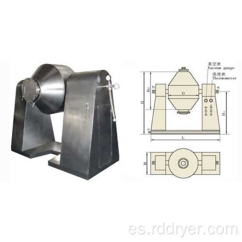 Mezclador de harina en forma de cono doble serie SZH